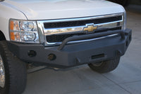 Thumbnail for DV8 Offroad 07-13 Chevrolet Silverado 1500 Front Bumper - Black Powdercoat
