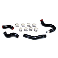 Thumbnail for HPS Reinforced Black Silicone Heater Hose Kit Coolant for Nissan 07-08 350Z VQ35HR