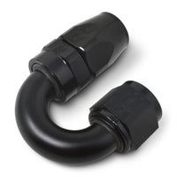 Thumbnail for Russell Performance -6 AN Black 180 Degree Full Flow Swivel Hose End