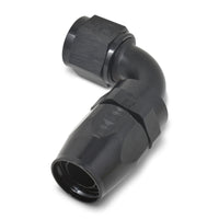 Thumbnail for Russell Performance -6 AN Black 90 Degree Full Flow Hose End