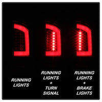 Thumbnail for Spyder 03-06 Dodge Ram 2500/3500 V3 Light Bar LED Tail Light - Red Clear (ALT-YD-DRAM02V3-LBLED-RC)