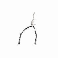 Thumbnail for MagnaFlow SYS Cat-Back 3.5in Black Dual Split Rear Tips 10-13 Chevy Silverado / GMC Sierra 5.3L