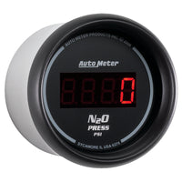 Thumbnail for Autometer Z Series 52mm Digital 0-1600 PSI Nitrous Pressure Gauge