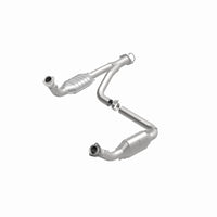 Thumbnail for MagnaFlow Conv DF 07-09 Chevrolet/GMC Silverado/Sierra 2500 HD 6.0L Y-Pipe Assembly excludes Classic
