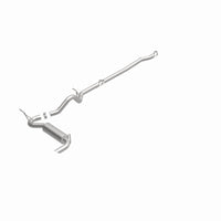 Thumbnail for MagnaFlow 12-14 Jeep Wrangler 4dr Single Straight Rear P/S Exit Stainless C/B Performance Exhaust