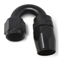 Thumbnail for Russell Performance -6 AN Black 180 Degree Full Flow Swivel Hose End