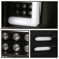Thumbnail for Spyder Chevy 1500 14-16 Light Bar LED Tail Lights All Blk ALT-YD-CS14-LBLED-BKV2