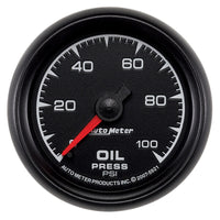 Thumbnail for Autometer ES 52mm 0-100 PSI Mechanical Oil Pressure Gauge