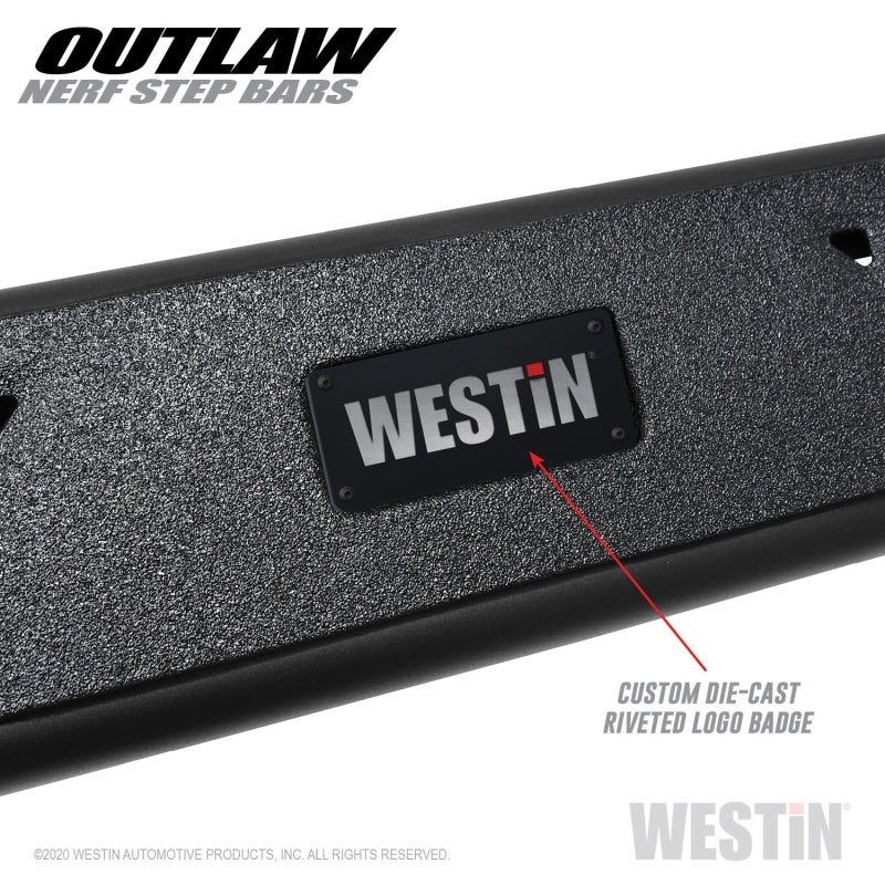 Westin Jeep Gladiator Nerf Step Bars Black
