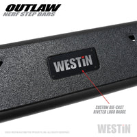 Thumbnail for Westin Jeep Gladiator Nerf Step Bars Black