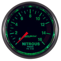 Thumbnail for Autometer GS 2 1/16in. 1600PSI Nitrous Fuel Pressure Gauge