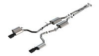 Thumbnail for Borla 19-23 Dodge Charger GT 3.6L V6 RWD ATAK Catback Exhaust - Black Chrome Tips