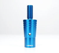 Thumbnail for NRG 14mm Euro Aluminum Adapter w/ M10x1.5 Thread Pitch - Blue