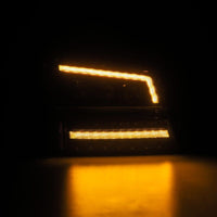 Thumbnail for AlphaRex 03-06 Chevy Silverado 1500/2500HD/3500HD/Avalanche Alpha-Black NOVA LED Proj Headlights