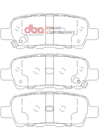 Thumbnail for DBA 07-13 Nissan Sentra XP650 Rear Brake Pads
