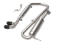Thumbnail for aFe 18-21 Suzuki Jimny Takeda 2-1/4in. 304 SS Cat-Back Exhaust w/ Blk Tip