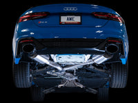Thumbnail for AWE Tuning Audi B9.5 RS 5 Coupe Non-Resonated Touring Edition Exhaust - RS-Style Diamond Black Tips