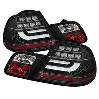 Thumbnail for Spyder BMW E46 00-03 2Dr Coupe Light Bar LED Tail Lights Blk ALT-YD-BE4600-LBLED-BK