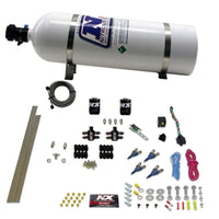 Thumbnail for Nitrous Express 4 Cyl Gasoline EFI Nitrous Kit (50-250HP) w/15lb Bottle