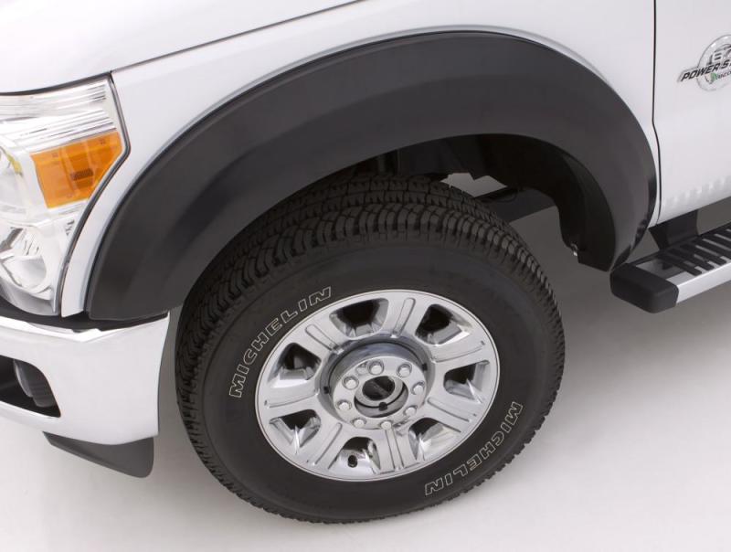 Lund 99-07 Ford F-250 Ex-Extrawide Style Smooth Elite Series Fender Flares - Black (2 Pc.)