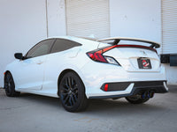 Thumbnail for aFe Takeda 2.5in 304SS Cat-Back Exhaust System 17-20 Honda Civic SI Coupe L4-1.5L (t) - BL Flame Tip