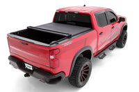 Thumbnail for Lund 19-23 Chevrolet Silverado 1500 (5.5ft. Bed) Genesis Elite Roll Up Tonneau Cover - Black
