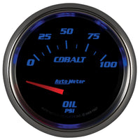 Thumbnail for Autometer Cobalt 66.7mm 0-100 PSI Oil Pressure Gauge