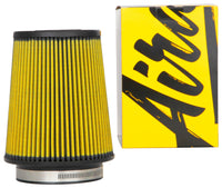 Thumbnail for Airaid Universal Air Filter - Cone 4in Flange x 6in Base x 4-5/8in Top x 7in Height - Synthaflow