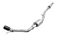 Thumbnail for AWE Tuning 20-21 Jeep Gladiator JT 3.6L Tread Edition Cat-Back Single Side Exhaust - Diamond Blk Ti