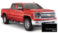 Thumbnail for Bushwacker 16-18 Chevy Silverado 1500 Fleetside Pocket Style Flares 4pc 78.8/97.8in Bed - Black