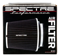 Thumbnail for Spectre Adjustable Conical Air Filter 5-1/2in. Tall (Fits 3in. / 3-1/2in. / 4in. Tubes) - Black