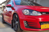 Thumbnail for Rally Armor 15-21 VW Golf/GTI/TSI Black UR Mud Flap w/ Red Logo