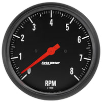 Thumbnail for Autometer Z Series 5in. In-Dash 0-8K RPM Tachometer Gauge