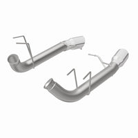 Thumbnail for MagnaFlow 13 Ford Mustang Dual Split Rear Exit Stainless Axle-Back Cat Back Exhaust (Competition)