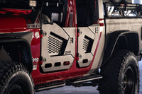 Thumbnail for DV8 Offroad 18-22 Jeep Wrangler JL/JT Spec Series Half Doors - Front Set