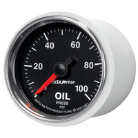Thumbnail for Autometer GS 52mm 0-100 PSI Mechanical Oil Pressure Gauge