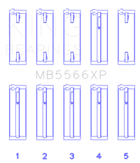 Thumbnail for King Audi A4 1.8L AEB (Size STD) Performance Main Bearing Set