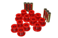 Thumbnail for Energy Suspension 05-14 Toyota Tacoma Rear Leaf Spring Bushings - Red