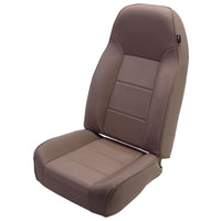 Thumbnail for Rugged Ridge High-Back Front Seat Non-Recline Tan 76-02 CJ&Wrangl