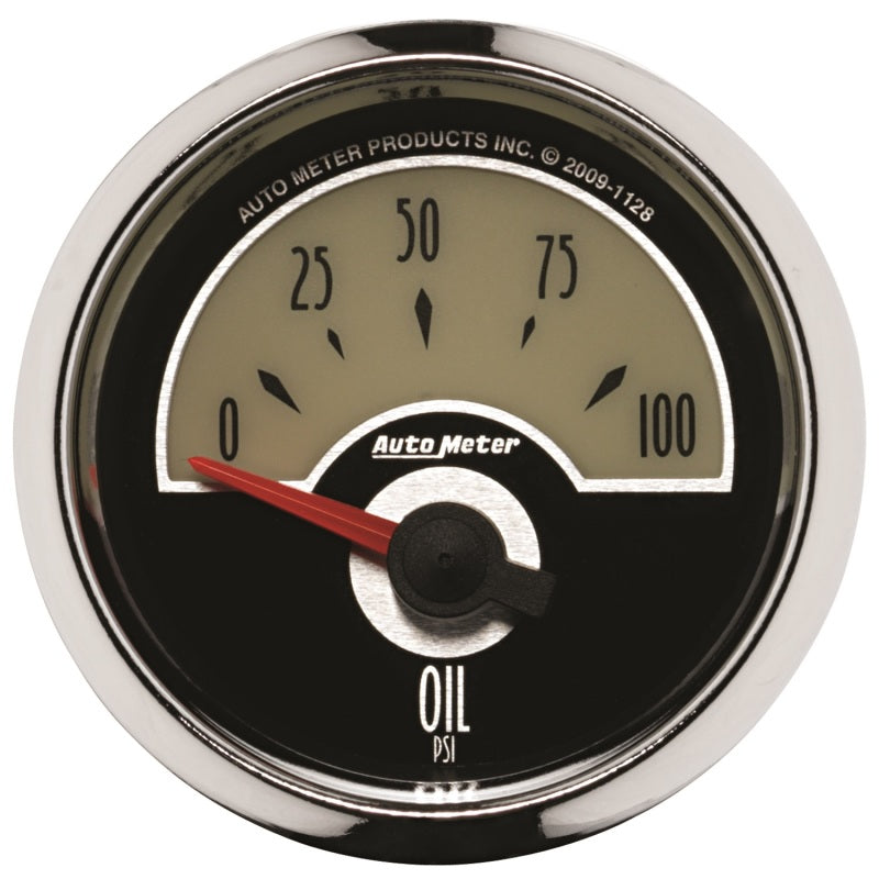 Autometer Cruiser Electric Oil Pressure 2 1/16in 100 PSI Gauge