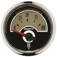 Thumbnail for Autometer Cruiser Electric Oil Pressure 2 1/16in 100 PSI Gauge