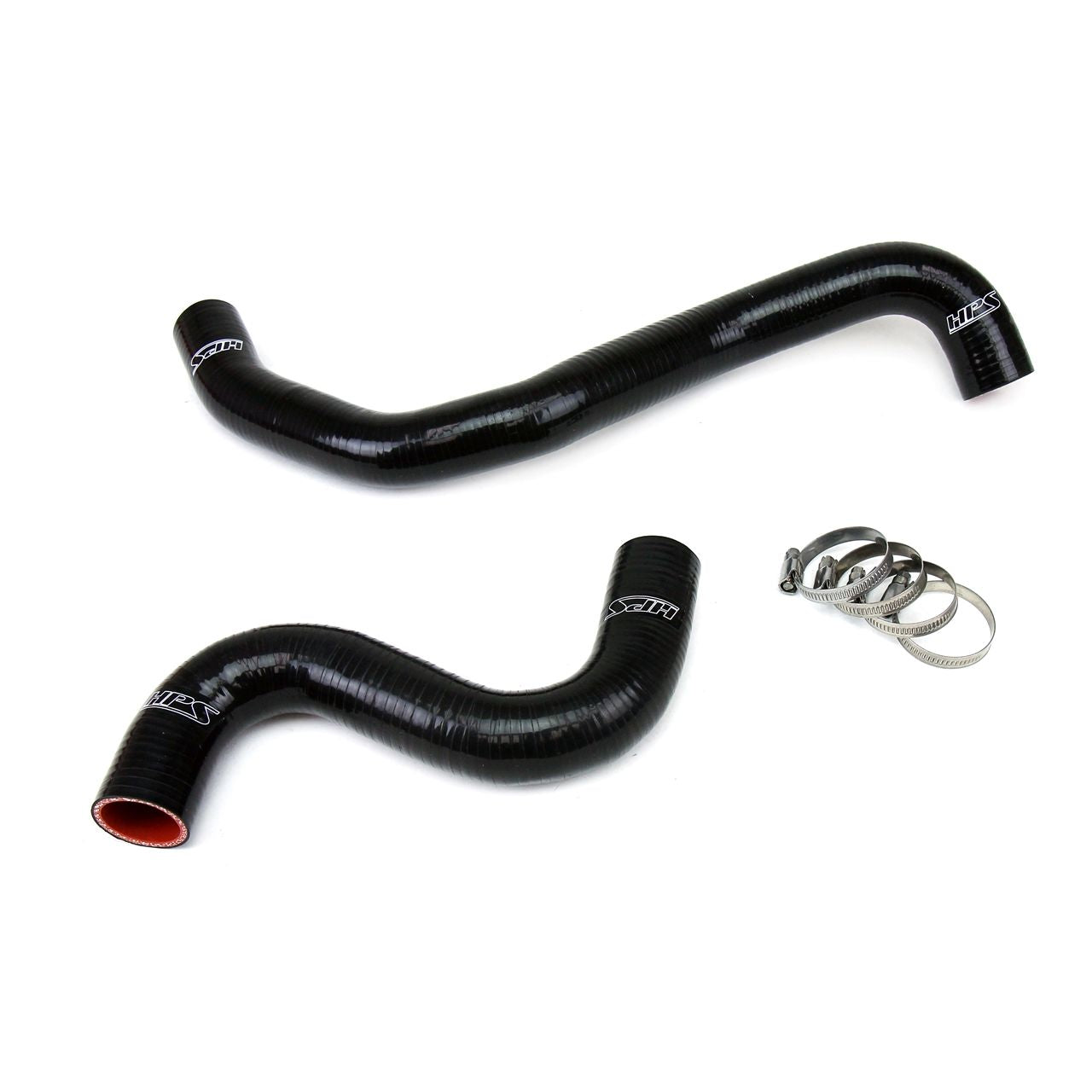 HPS Black Reinforced Silicone Radiator and Heater Hose Kit Coolant for Ford 2015-2016 Mustang GT 5.0L V8
