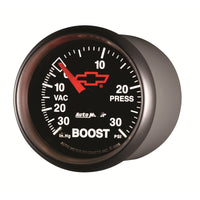 Thumbnail for Autometer Sport-Comp II GM 52mm 30 PSI Mechanical Boost Vacumm Gauge