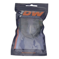 Thumbnail for DeatschWerks 8AN Female Swivel 180-Degree Hose End CPE - Anodized Matte Black