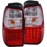 Thumbnail for ANZO 2001-2002 Toyota 4 Runner LED Taillights Red/Clear