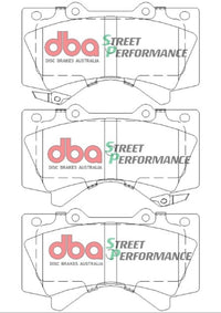 Thumbnail for DBA 07-18 Toyota Tundra SP Performance Front Brake Pads
