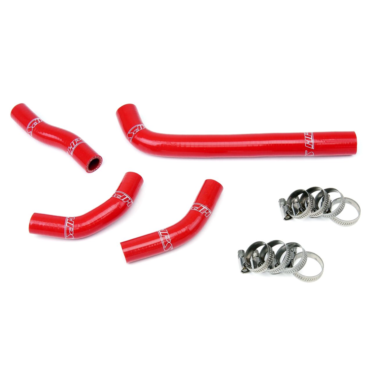 HPS Red Reinforced Silicone Radiator Hose Kit Coolant for Honda 10-13 CRF250R