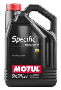 Thumbnail for Motul 5L Specific 508 0W20 Oil - Acea A1/B1 / VW 508.00/509.00 / Porsche C20