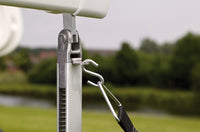 Thumbnail for Thule Hold Down Side Strap Kit for HideAway Awnings (Works w/Thule Panels) - Black/Silver