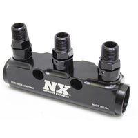 Thumbnail for Nitrous Express Fuel Log 3 Port w/ Fittings